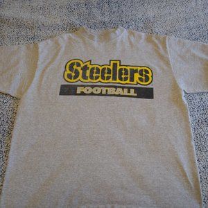 Pittsburgh Steelers Starter XXL Gray Tee Shirt